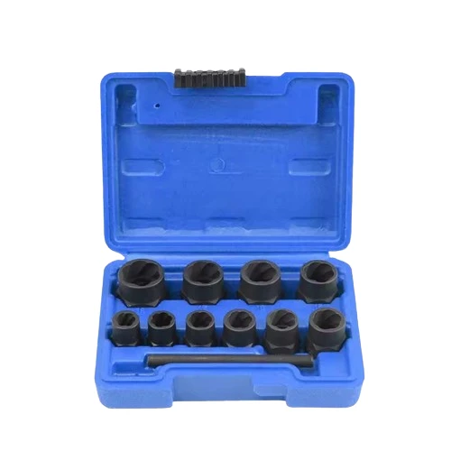 11pcs Twist Socket Set Damaged Lug Nut Lock Remover Extractor Tool 9-19mm best