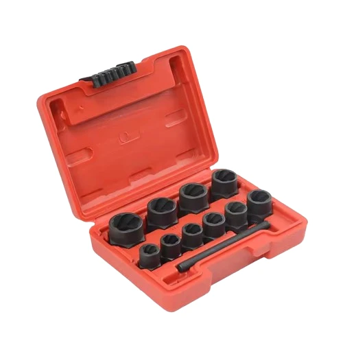 11pcs Twist Socket Set Damaged Lug Nut Lock Remover Extractor Tool 9-19mm suppliers